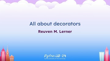Tutorials - Reuven M. Lerner: All about decorators