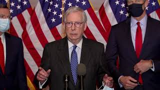 'Not leaving here without a COVID package,' Mitch McConnell says