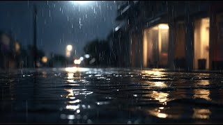 Come and Relax with Rain's Night Harmony: Thunder-Free Sleep in 5 Minutes