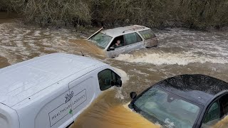 Peugeot Submarine Leicestershire Flooding Vehicles Vs Floods Compilation