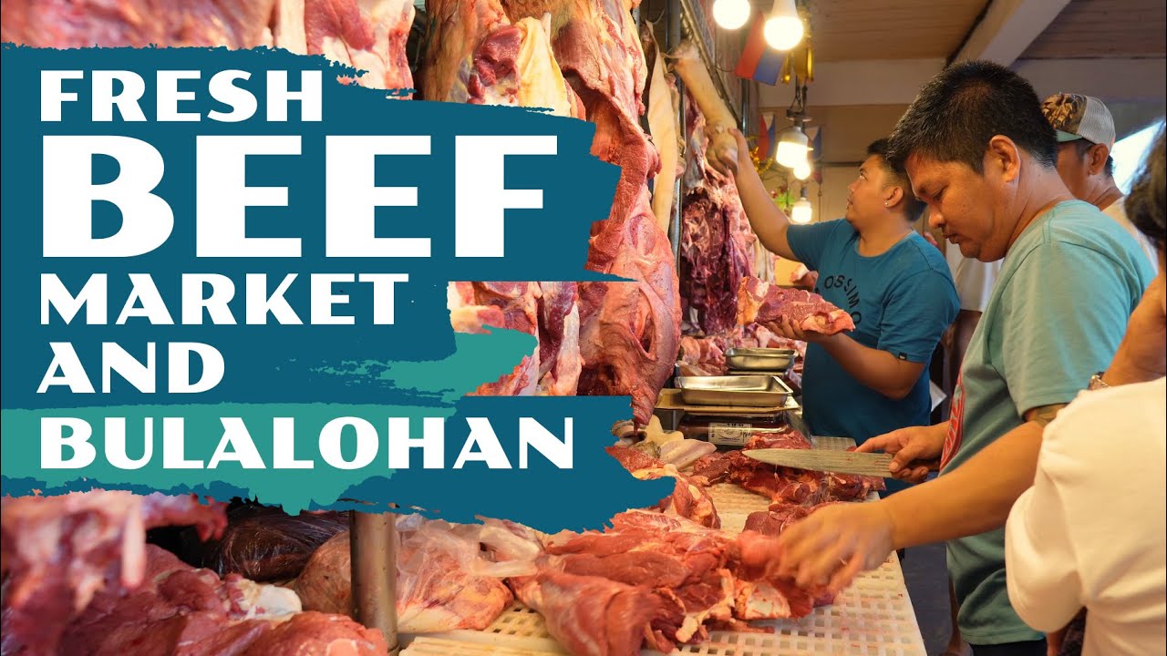 5 AM Public Market Tour: Tagaytay Mahogany Beef Market & Bulalohan | Cavite Philippines  🇵🇭