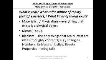 01-0-15 Metaphysics - Ontology
