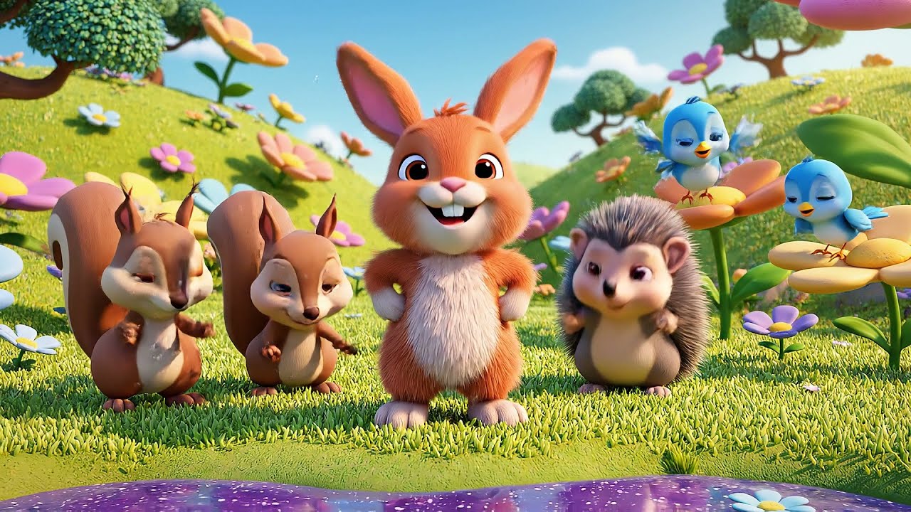 Angry Birds Baby Red Landed in a Jelly Pool | Kids Songs & Nursery Rhymes