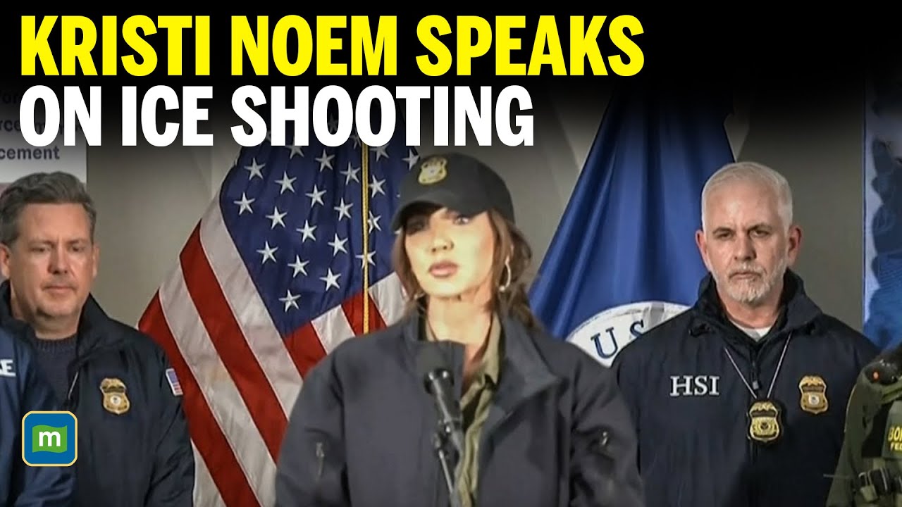 LIVE: Kristi Noem speaks shooting of woman by ICE agents in Minneapolis  shooting | Minnesota | Trump - YouTube
