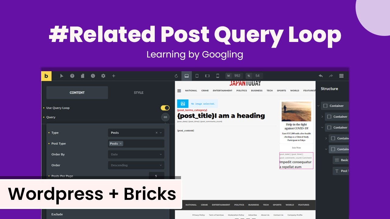 Display Related Posts From Current Post using Query Builder in ...