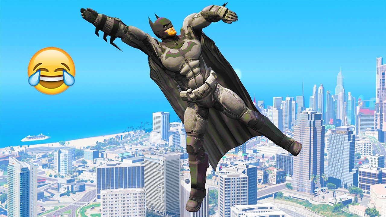Batman Gameplay Moments in GTA 5