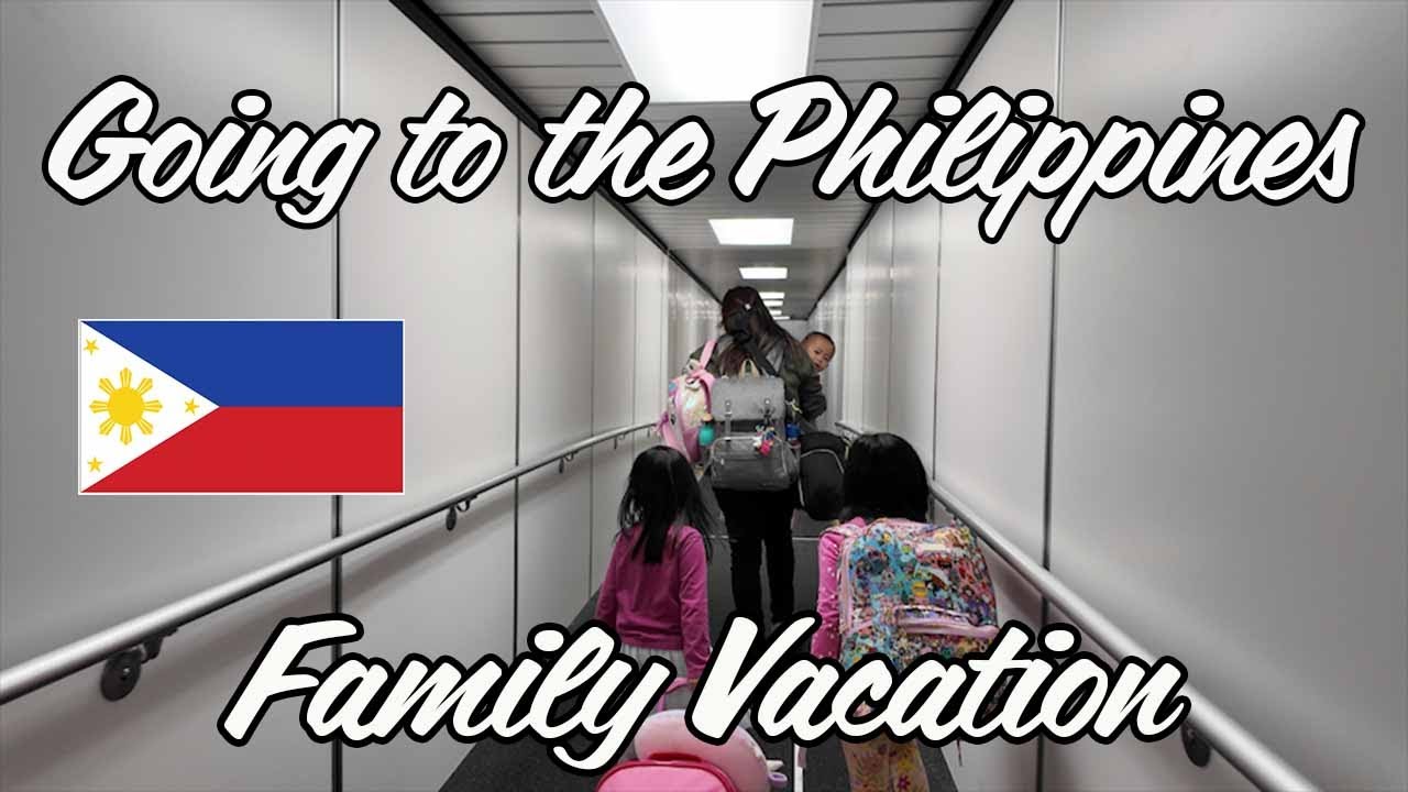 Traveling with Kids & Toddler [4K] Philippine Airlines SFO to Manila