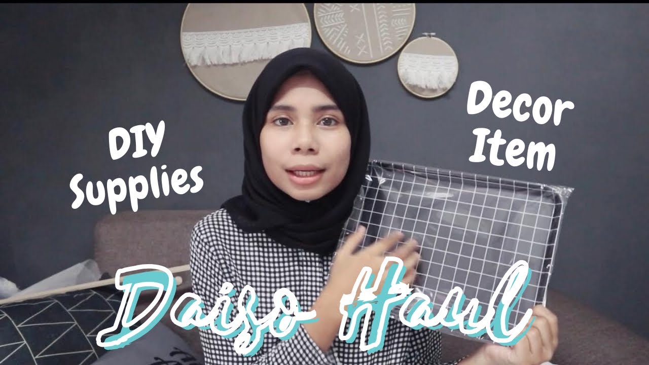 Daiso Haul DIY Supplies, Decor, Organizer For Kitchen YouTube