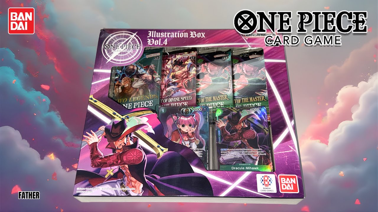 bandai namco one piece card game illustration box vol. 4 Paring this with past boosters increases the product appeal Bandai Namco One Piece Card