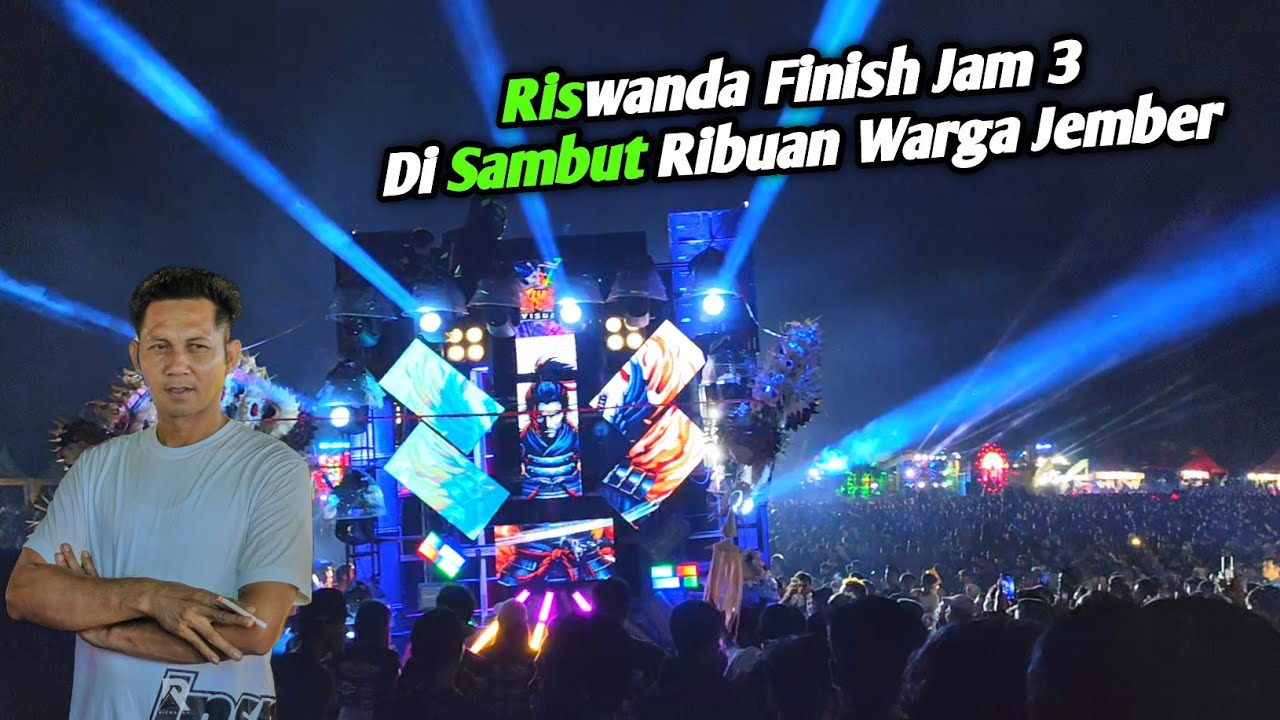 Jember Luar Biasa🔥 Riswanda Finish Karnaval Sidomulyo Jember Di Sambut Ribuan Penonton🔥