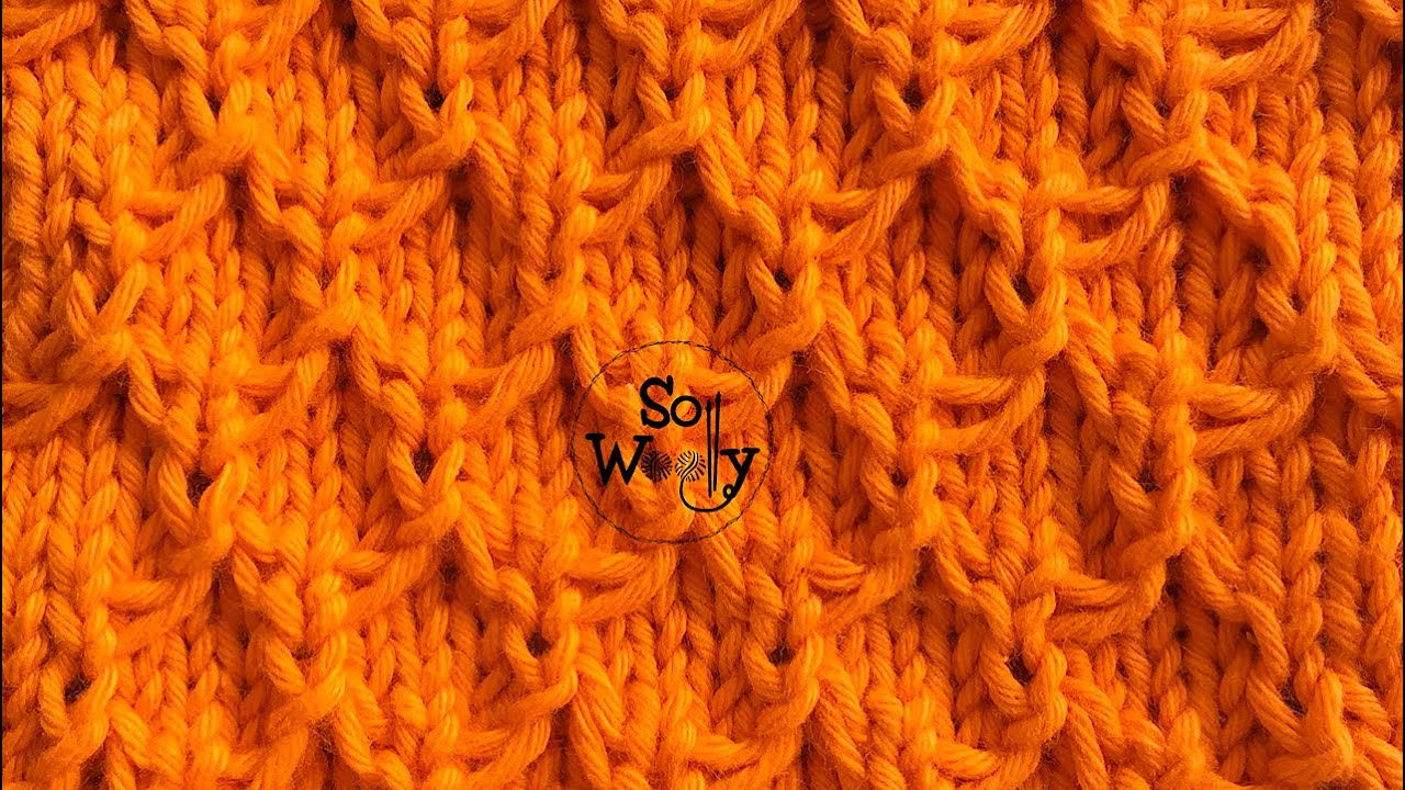 How to knit the Mermaid stitch pattern: Ideal for blankets - So