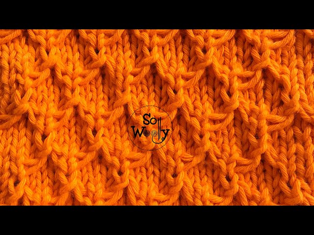 How to knit the Mermaid stitch pattern: Ideal for blankets - So