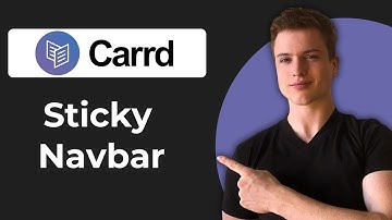 How To Make A Sticky Nav Bar In Carrd (Quick Guide)