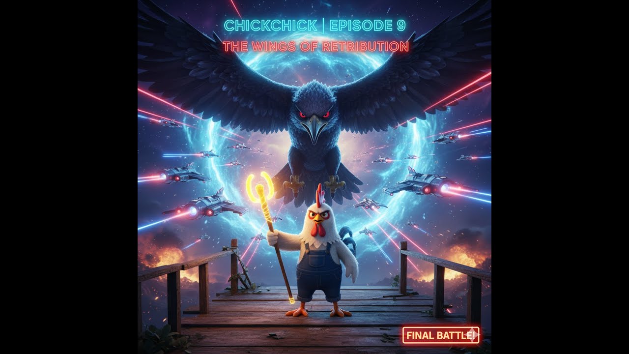 ChickChick | Episode 9: The Wings of Retribution - EPIC SPACE BATTLE! 🚀 (3D Animation)