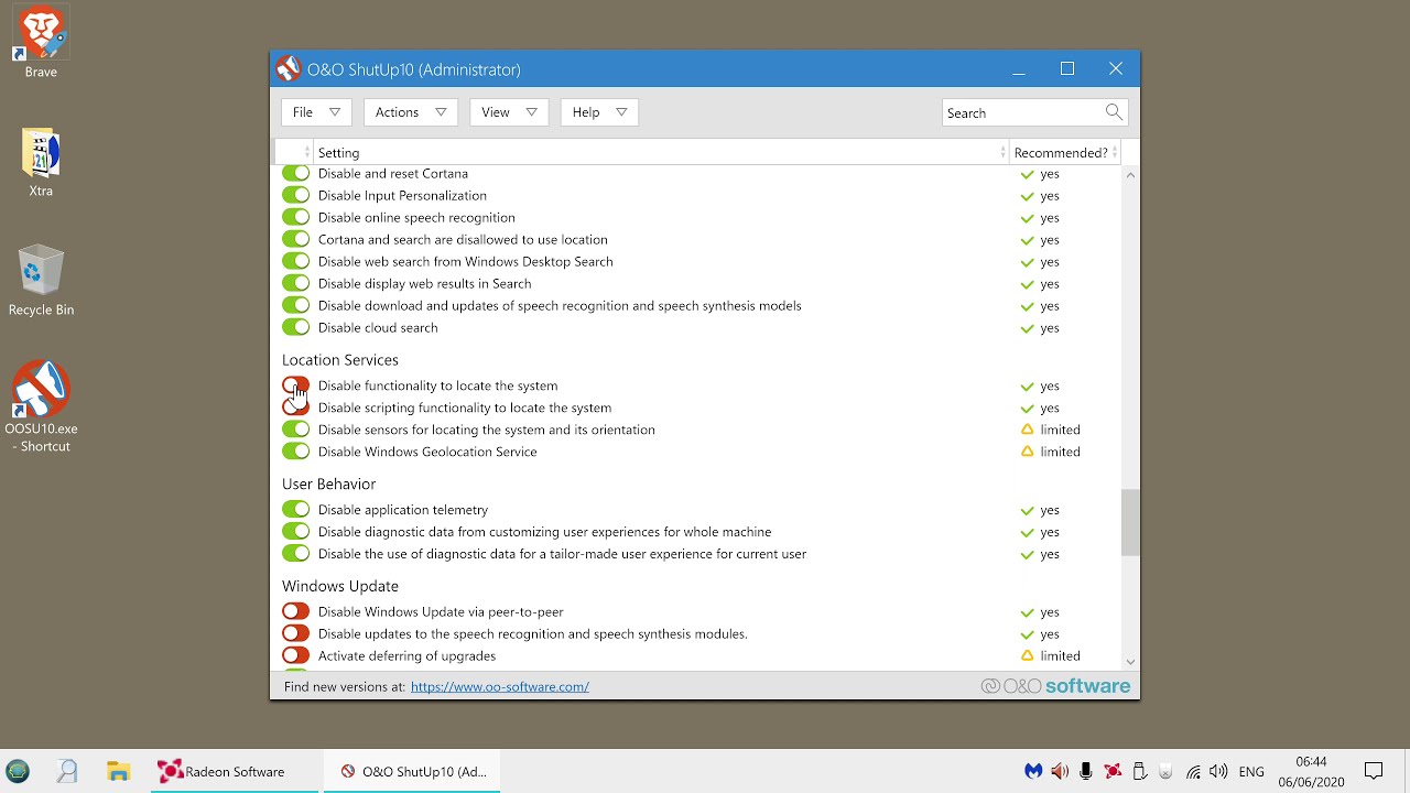 how to uninstall o o shutup10 how to uninstall o o shutup10