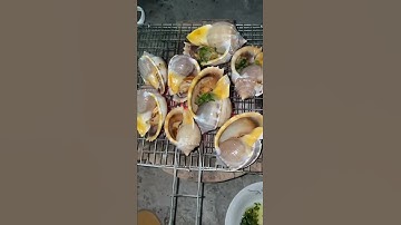 Ốc tỏi nướng mỡ hành #food #shorts