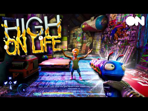 High On Life 4K Gameplay – Blim City Exploration & Boss Fight