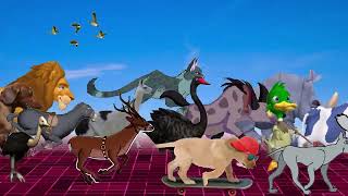 WILD ANIMALS GO CRAZY IN 3D RACING CHAOS!1 Part 432 screenshot 3