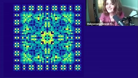 Małgorzata Nowak-Kepczyk, Iterative construction of discrete Laplacians on 2D lattices