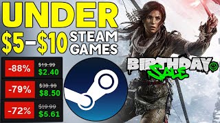AWESOME STEAM GAME BIRTHDAY SALE - GREAT DEALS UNDER $5 AND $10!