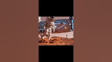 The First Humans Set Foot on Mars - Building a Mars Base in 2125 #futuretech #mars #science