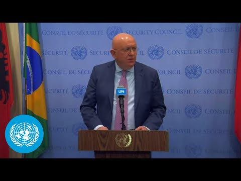 Russia on maintaining peace & security of ukraine - security council media stakeout | united nations