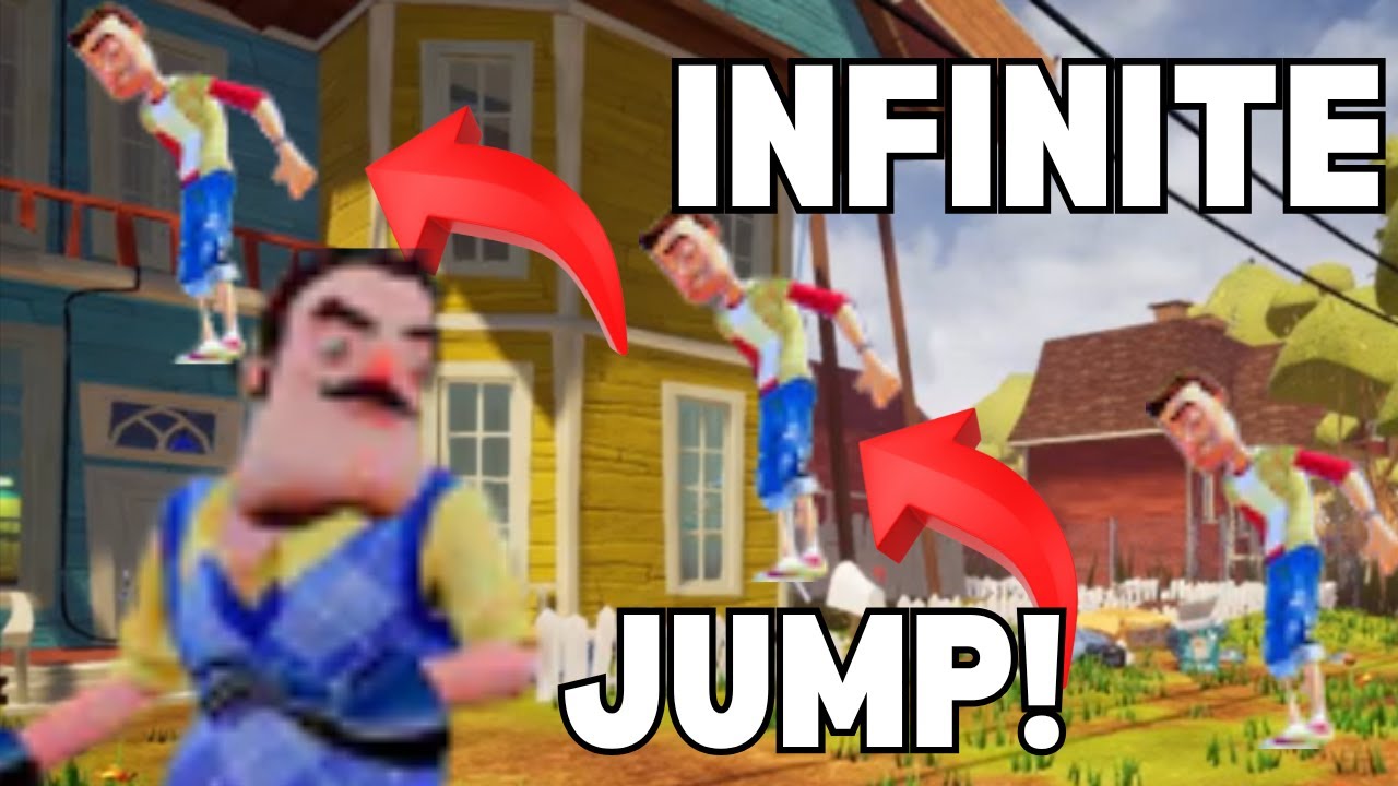 Hello Neighbor Infinite Jump Challenge FULL GAME