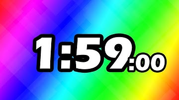 1 Minute and 59 Second TIMER Countdown
