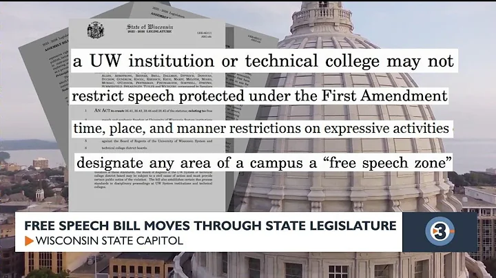 Free speech bill moves through state legislature