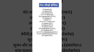 Vocabulary daily learn,English speaking practice course,short sentence english grammar hindi #shorts