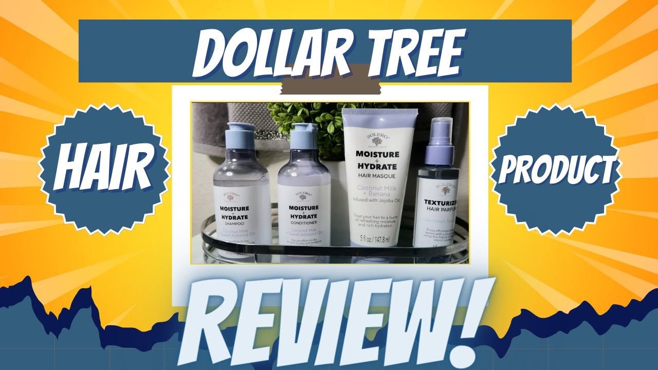 Dollar Tree Hair Product Line Review, Wash Day with Bolero Beverly