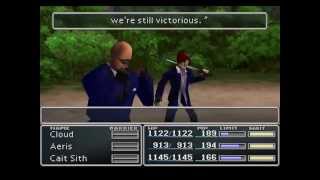 Lets Play FF7 Boss #12 - Reno & Rude (One-Sided Battle)