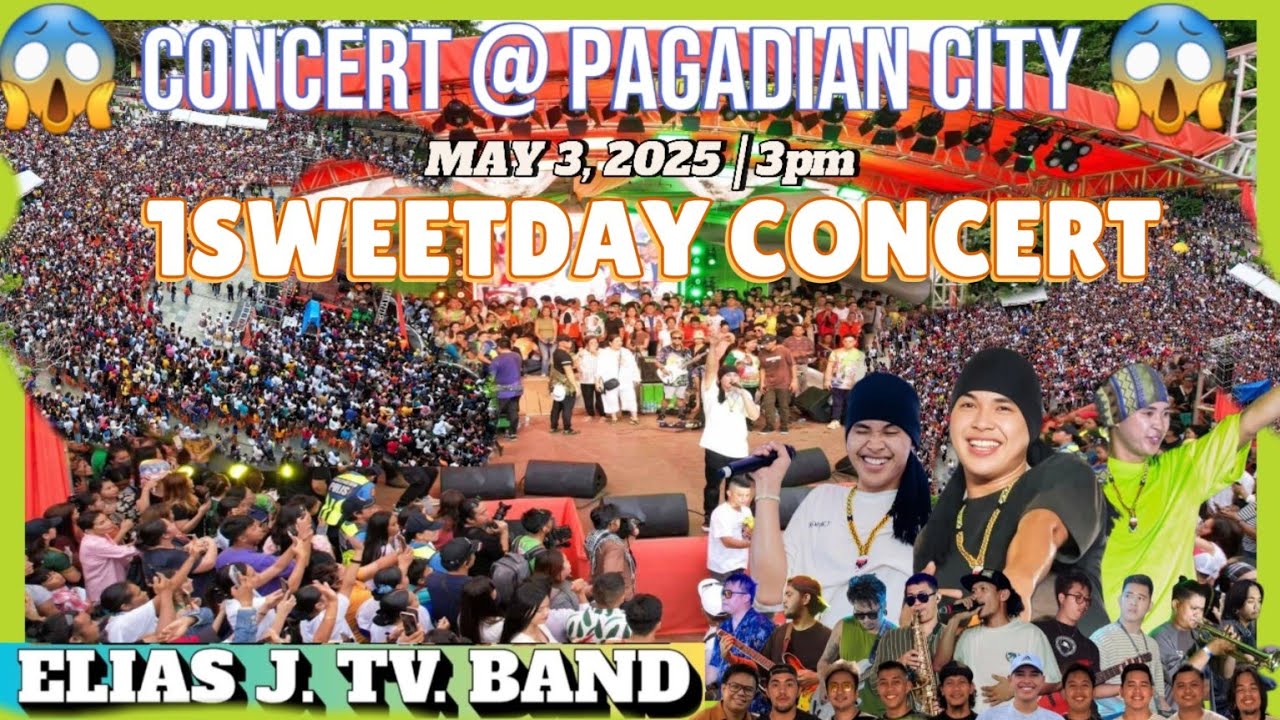 ELIAS J. TV BAND @ 1SweetDay Concert Pagadian Syagit Cobataan | Pagadian City May 3, 2025