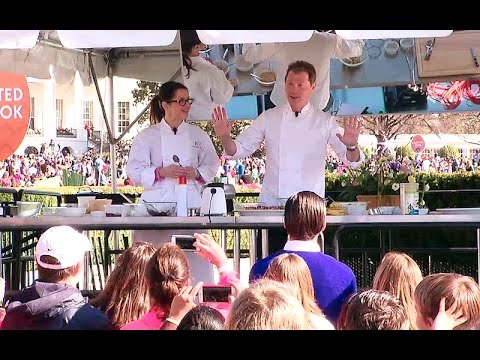 White House Easter Egg Roll Eggcited To Cook Stage With Bobby Flay