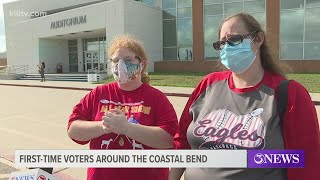 First time voters in the Coastal Bend hit the polls