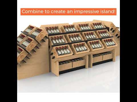 Exclusive Modern Store Equipment Wine Displays - video from Modern Store Equipment