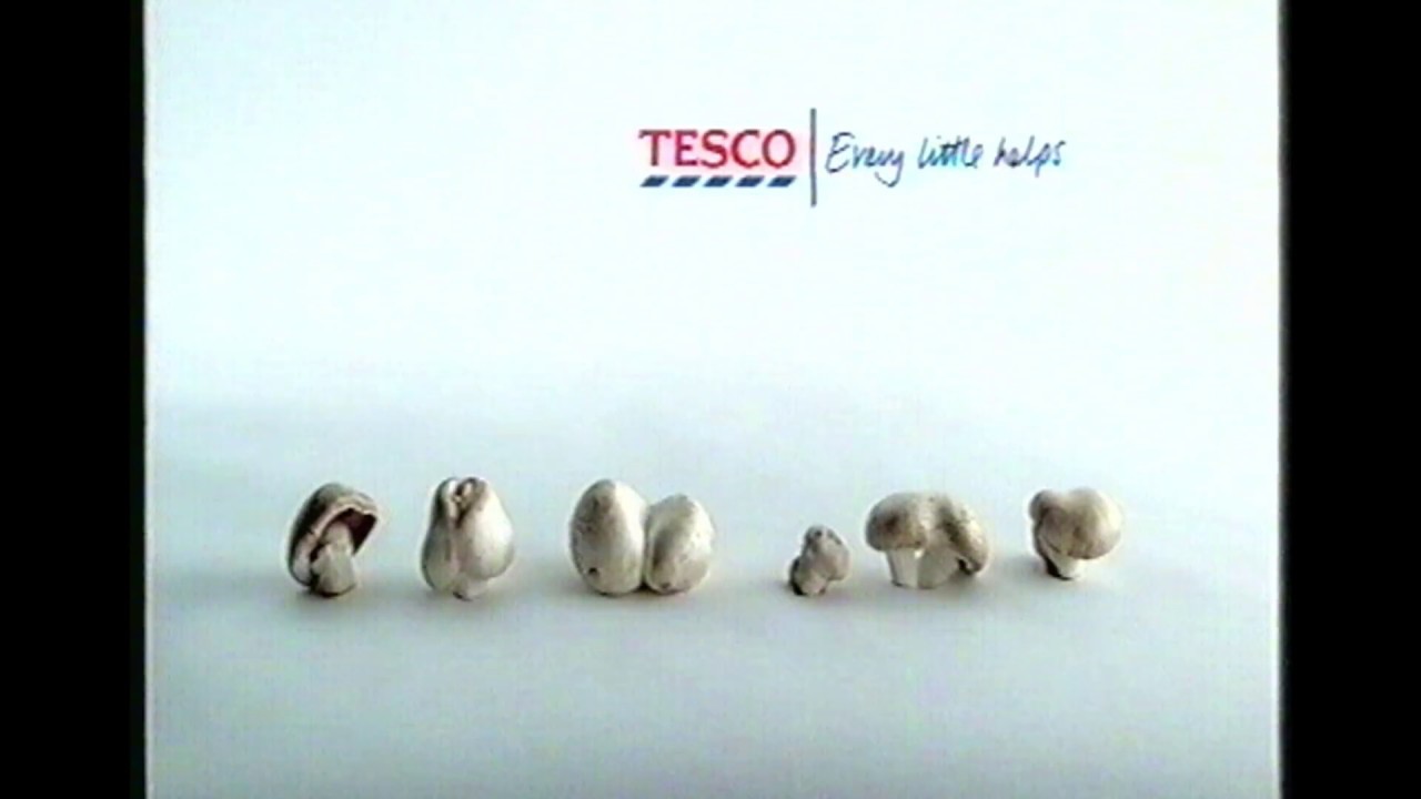 Tesco value mushrooms 2004 TV ad YouTube