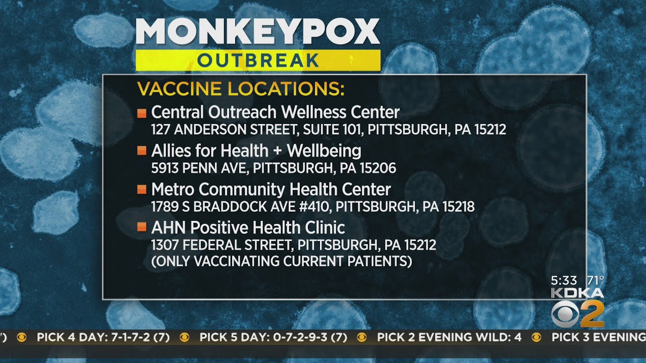 ACHD expanding monkeypox vaccine access - CBS Pittsburgh