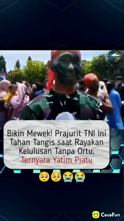 #tniad #sedih anak lulus TNI ayah ibu tiada 😭😭😭