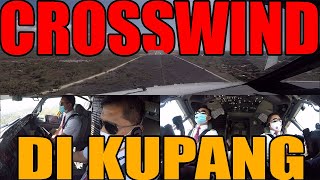 LANDING CROSSWIND DI KUPANG