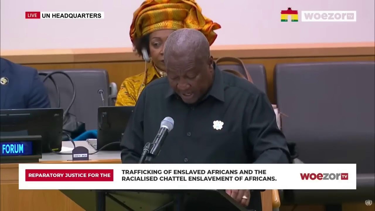 Ghana’s Prez Confronts Slave Trade Legacy. Reparations Push Grows. Trump Tariffs Hit Small Biz