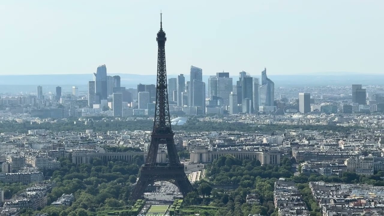 View from Montparnasse Tower (2025-06-20, Paris, France) [4K HDR]