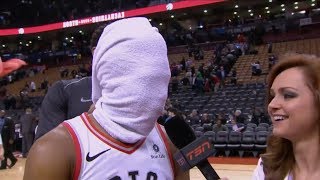 Kyle Lowry Postgame Interview / Raptors vs Celtics
