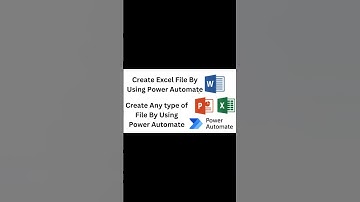 Create Excel File By Using Power Automate #shorts #microsoftpowerplatform#powerautomate