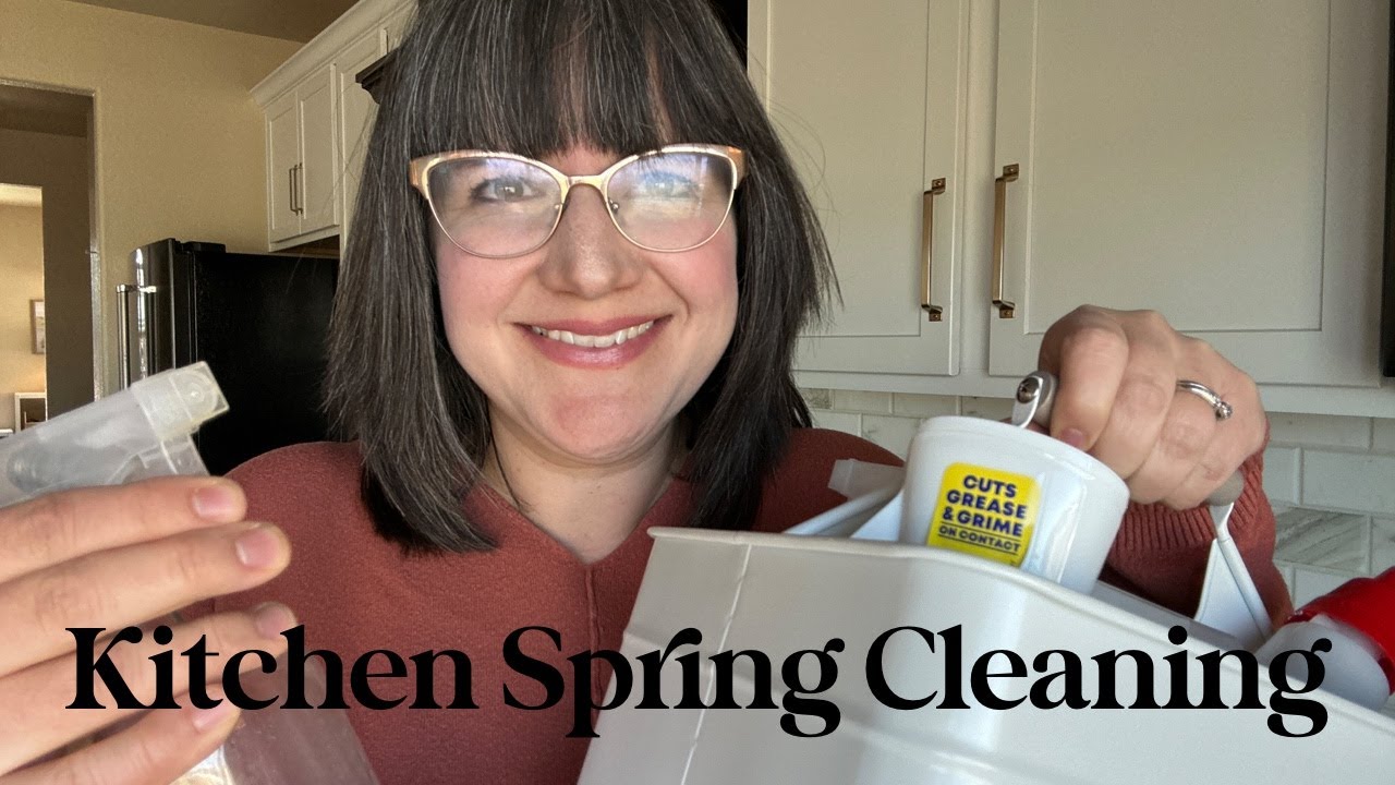 Spring Cleaning Series: Kitchen Deep Clean - YouTube