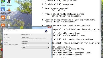 how to install tally erp9 with crack