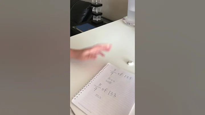 8 yrs old doing fraction PART2