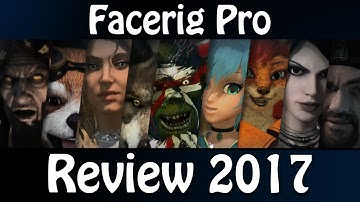 FaceRig Pro Review & Introduction 2017 / 2018