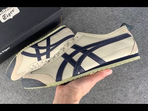 Onitsuka Tiger Mexico 66 Birch Peacoat DL408 -1659 - YouTube