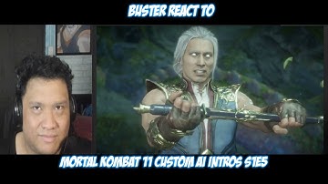 Buster React to Mortal Kombat 11 Custom AI Intros S1E5 @OddgiantAF